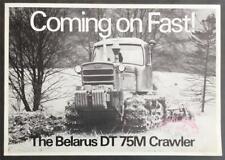 Belarus 75m crawler for sale  LEICESTER