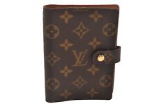 Auténtica cubierta para portátil Louis Vuitton con monograma agenda PM R20005 LV 8600H segunda mano  Embacar hacia Argentina