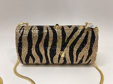 Used, Daniel Ames Couture Tiger Rhinestone Clutch Evening Bag AS IS for sale  Shipping to South Africa