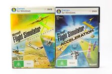 Usado, PC Microsoft Flight Simulator X Gold Edition Deluxe e expansão de aceleração comprar usado  Enviando para Brazil