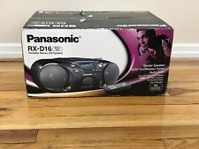 Rádio cassete Panasonic RX-D16 CD AM/FM com alto-falante central integrado comprar usado  Enviando para Brazil
