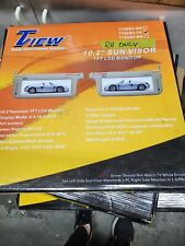 Tview T102sv  10" TFT LCD Car Sun Visor Monitor TAN  PASSENGER SIDE ONLY  for sale  Shipping to South Africa
