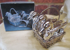 Silver plated duck for sale  BALDOCK