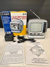 2003 Coby CX-TV1 5" Black & White Tv w/ AM/FM Radio Vintage Rare WORKS TESTED for sale  Shipping to South Africa