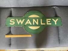 vintage railway sign for sale  BURGESS HILL