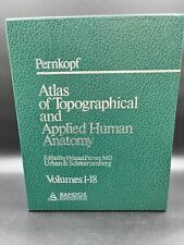 Atlas Of Topographical And Applied Human Anatomy por Pernkopf Vol 1-18 Brochura comprar usado  Enviando para Brazil