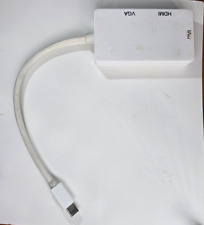 Used, 3 in 1 Mini DP Displayport Thunderbolt to HDMI DVI VGA Adapter for sale  Shipping to South Africa