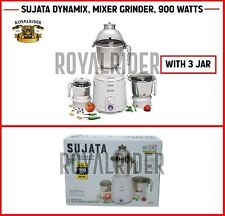 Used, Sujata Dynamix, Mixer Grinder, 900 Watts, 3 Jars (White) for sale  Shipping to South Africa