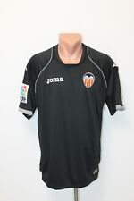 Camiseta deportiva de fútbol Valencia camisa de fútbol Joma negra 2011 2012 talla XL segunda mano  Embacar hacia Argentina