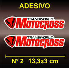Adesivi sticker transworld usato  Agrigento
