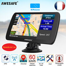 Awesafe 9“GPS Navi Navigation pour POI de camion de voiture avec Karte 8G/256M d'occasion  Stains