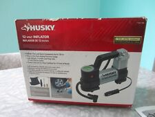 Husky Air Compressor 12/120 Volt Auto And Home Inflator Portable Up To 130 PSI D for sale  Temperance