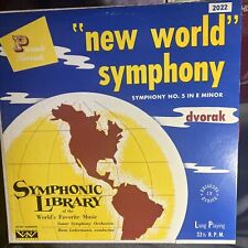Dvorak -New World Symphony No 5 Sonor S Orch Lederman Red Vinyl Record SCARCE LP for sale  Shipping to South Africa