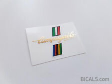 Adesivo adesivo tela de seda quadro bicicleta CAMPAGNOLO Itália, usado comprar usado  Enviando para Brazil