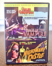 DVD Track of the Vampire / Nightmare Castle Barbara Steele terror gótico comprar usado  Enviando para Brazil