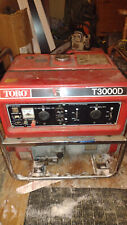 Toro t3000d generator for sale  Hilliards