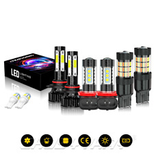 Para Fiat 500 2012-2019 combo branco 6X farol de LED + neblina + kit de lâmpadas DRL comprar usado  Enviando para Brazil