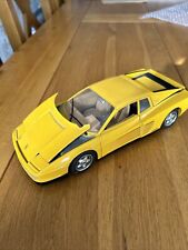 Burago ferrari testarossa for sale  DUNSTABLE