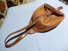 Jeanne Benet Supple Tan Leather Sling Bag Backpack 12 x 8"   $148r for sale  Shipping to South Africa