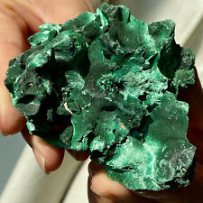 Conjunto de fibra de cristal verde natural de malaquita 171G amostra mineral áspera comprar usado  Enviando para Brazil