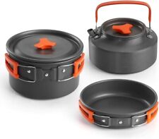 Pcs camping cookware for sale  SOLIHULL