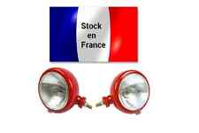 Phares complet rouge Horizontal avec "Verre avec Logo Tracteur" G et D d'occasion  Limoges-