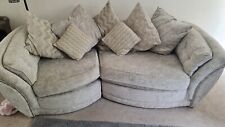 curved 4 seater sofa for sale  DUDLEY