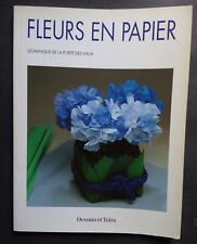 Livre fleurs papier d'occasion  Grancey-le-Château-Neuvelle