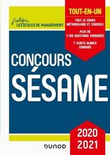 Concours sésame 2020 d'occasion  France