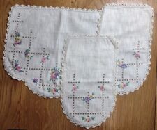 Vtg crocheted embroidered for sale  Canton