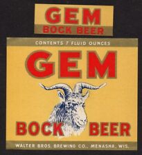 Gem bock beer for sale  Eureka