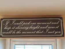 Wooden plaques quotes for sale  KENDAL