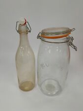 Glass jar bottle for sale  WELWYN GARDEN CITY