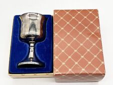VINTAGE LANTHE SILVER PLATE WINE GOBLET WITH PRESENTATION BOX for sale  Shipping to South Africa