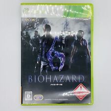 Biohazard 6 Resident Evil 2012 Microsoft Xbox 360 Capcom Survival horror ação comprar usado  Enviando para Brazil