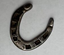 Solid silver horseshoe for sale  PRESTON