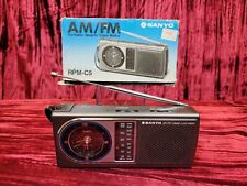 Used, Vintage as found RARE Sanyo RPM-C5 AM/FM Radio Alarm Clock original box for sale  Shipping to South Africa