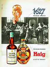 publicité Advertising  1122  1956  Haig  premier scotch whisky  Gold Label comprar usado  Enviando para Brazil