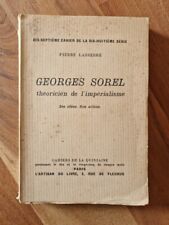 Georges sorel impérialisme d'occasion  Saint-Pierre-des-Corps