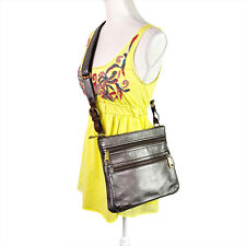 Fossil Silver Leather Crossbody Bag for sale  Shipping to South Africa