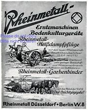 Rheinmetall pflug garbenbinder gebraucht kaufen  Waldburg