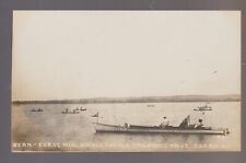 Peoria ILLINOIS RPPC 1911 CORRIDA DE BARCO A REMO Patrulha BARCO DE VELOCIDADE Corrida de Canoa #13 IL comprar usado  Enviando para Brazil