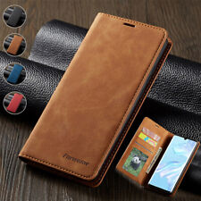 Brukt, Magnetic Flip Wallet Case for Huawei P40 P30 P20 Lite Pro Mate 30 Leather Cover til salgs  Frakt til Norway