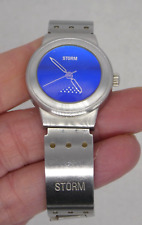 Reloj STORM Mini Lazer esfera azul para damas acero inoxidable - muñeca de hasta 6 pulgadas segunda mano  Embacar hacia Argentina