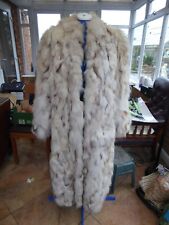 Real fur blue for sale  REDDITCH