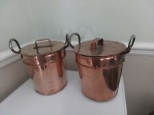Pair antique copper for sale  CROOK