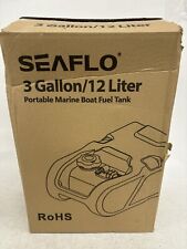 SEAFLO 3 Gallon/12 Liter Portable Marine Boat Fuel Tank with Gauge for sale  Shipping to South Africa