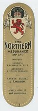 Vintage 1930's The Northern Assurance Co Ltd Oval Ended Bookmark C2 segunda mano  Embacar hacia Mexico