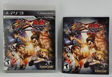 Street Fighter X Tekken PS3 PlayStation 3 Completo con Inserto Manual Obra de Arte Desteñida segunda mano  Embacar hacia Argentina