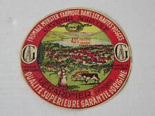 étiquette fromage munster d'occasion  Tarnos